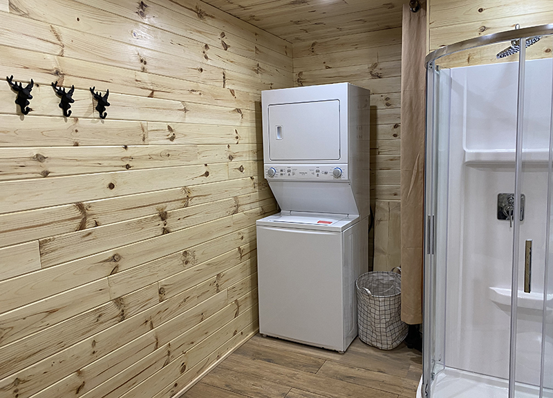 Salle de toilette douche Buanderie fiche