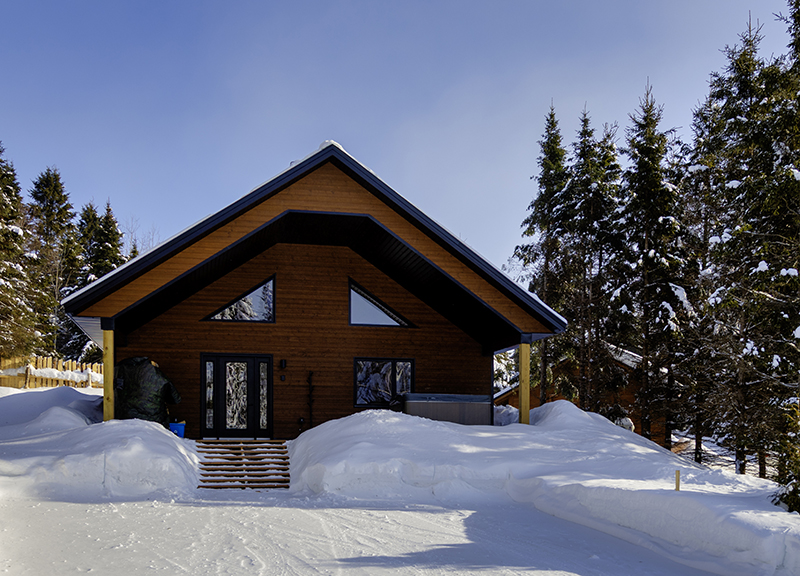 Le Godendard hiver fiche chalet