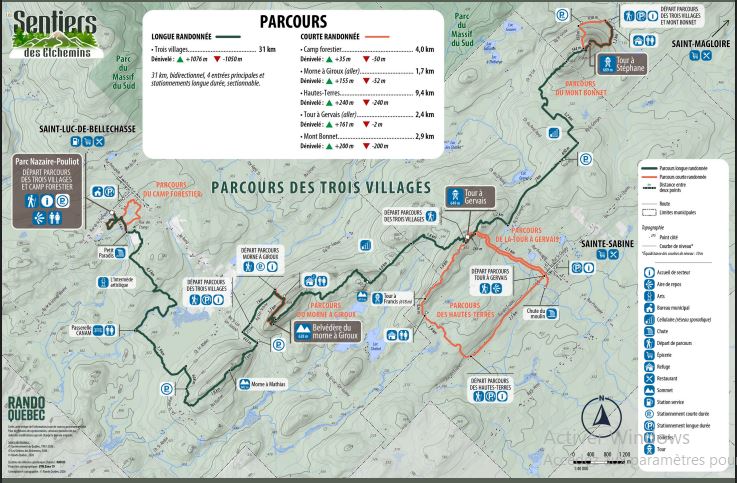 Sentiers des Etchemins Parcours 2026